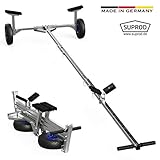 Made in Germany SUPROD Slipwagen, Bootswagen, Handtrailer, faltbar, TR260-B, schwarz/blau