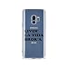 Produktbild licaso Samsung S9 Handyhülle Smartphone Samsung Case aus TPU mit Livin' La Vida Brok'a Print Motiv Slim Design Transparent Cover Schutz Hülle Protector Soft Aufdruck Lustig Funny Druck