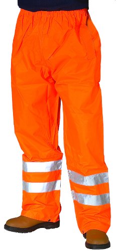 G5 APPARELHi Vis Viz Visibility Work Wear Safety Over Trousers Waterproof Pants