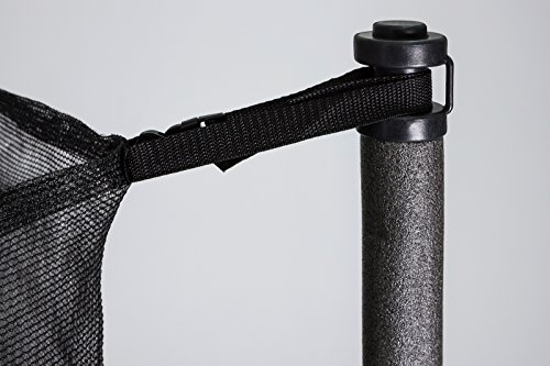 Hop-Sport Gartentrampolin 244, 305, 366, 430, 490 cm Komplettset inkl. Innennetz Leiter Wetterplane Bodenhaken Blau - 6