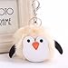 Produktbild OSYARD Schlüsselanhänger,Keychain,Niedlich Pinguine Schlüsselringe Keyring aus Kunstfell,Fellbommel Bommel Kind Mädchen Geburtstagsgeschenk Rucksäcke Taschen Anhänger Schlüssel Ring