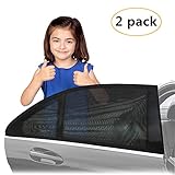 ✅ UNIVERSAL PASST FÜR DIE MEISTEN AUTOMODELLE: Dieser Sonnenschutz ist wie eine Socke, die in die meisten Autofensterrahmen passt. Universal easy passt für die meisten Autos bis zu einer maximalen Breite von 96.5*78cm.