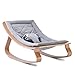 Produktbild Levo Baby-Rocker in Buche mit Sweet grau Kissen