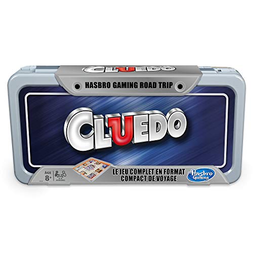 Cluedo - Jeu de Societe Road Trip - Jeu de Voyage - Version Française