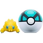 Pok&eacute;mon PKW3632 - Clip'n'Go Pok&eacute; Topu - Pamuk Kordon ve Netball, Resmi Pok&eacute;ball 5 cm Fig&uuml;rl&uuml;