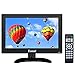 Produktbild Eyoyo 11.6 Zoll HDMI TV Monitor, Tragbarer TV 1366x768 16:9 LCD Bildschirm unterstützt TV/HDMI/VGA/AV/USB Eingang mit Fernbedienung Wand-Halterung Für DVD PC Himbeer PU Computer (11.6'' 1366x768 TV)