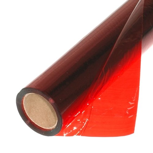 Sadipal SAD 12501 Spool of 25 Cellophane Climbing Sheets, Red