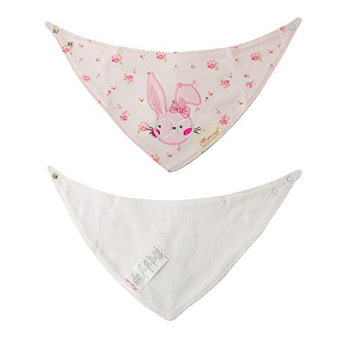 Bandana-Lätzchen für Mädchen, 5 Stk. - 8