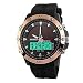 Produktbild Lemumu 1064 Men's Frau Solar ElectronicWatches Outdoor Sport Wasserdichte Sport elektronische Uhren 50 m Wasserdicht, Kaffee
