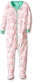 Hatley Baby Girls 0-24m Infant Footed Coverall Spring Bunnies Footies, Multicoloured (Pink), 12-18 Months