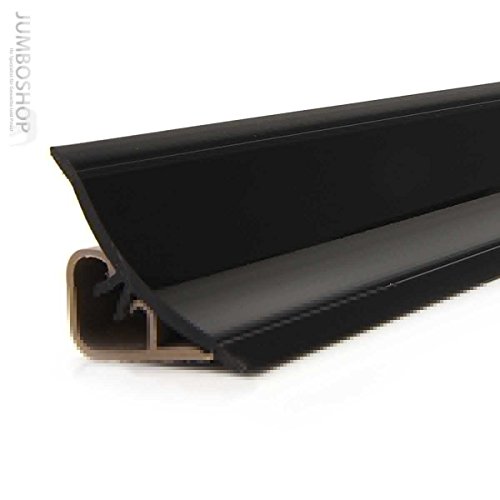 150cm Küchenabschlussleiste Küchenleiste Wandabschlussleiste — 23 x 23mm LB23-619 SCHWARZ — Abschlussleiste DPD Küchen Arbeitsplatten - 2