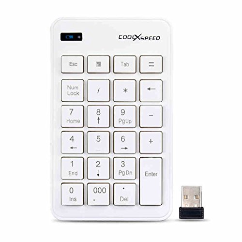 Preisvergleich Produktbild Numerische USB-Tastatur, tragbarer dünner Minizahlblock für Laptop-Tischrechner PC