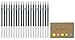 Produktbild Uni-ball SXR-5 Jetstream Ballpoint Pen Refill, 0.5 mm, Black Ink, 20-pack, Sticky Notes Value Set