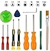 Produktbild LARRY SHELL Professioneller Full-Triwing-Schraubendreher Reparaturwerkzeug Kit,3.8mm und 4,5mm Security Screwdriver Game Bit Tool Set für Nintendo Switch Joycon/Nintendo Wii/DS/DSL/GBA