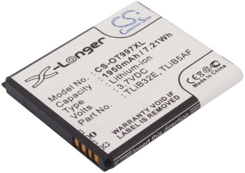 VINTRONS Replacement Battery For ALCATEL One Touch XPop 5035X, OT-997D, OT-5036D