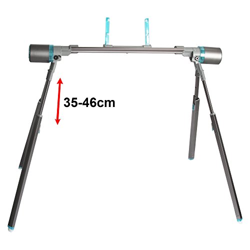 Sidiou Group Creative-Halter Verstellbare Handy und Tablet-Halter Folding Tablet PC-Halter zusammenklappbar und beweglicher Aluminiumhalterung Ständer - 4