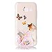 Produktbild A5 2017 Hülle, Galaxy A5 2017 Hülle, Samsung Galaxy A5 2017 Hülle, Anlike Case für Samsung Galaxy A5 2017 (5,2 Zoll) Handy Hülle Schutzhülle Handytasche Cover Case Weiche TPU Silikon Schlank Flexibel Handy Tasche Malerei Muster Serie - Katzen und Schmetterlinge