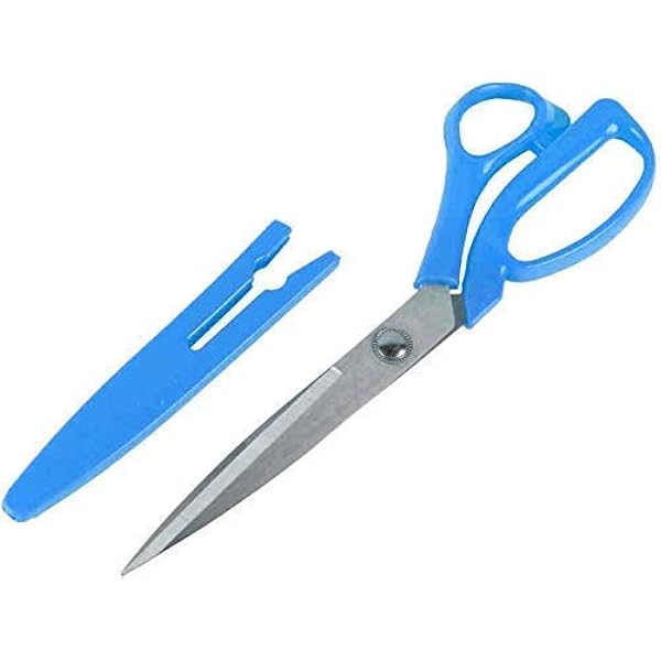 Buy Cartini By Godrej Stainless Steel Comfort Scissors With Blue Handle Large 1 Pc