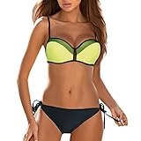 Moserian Damen Swimwear Sexy Bikini-Set aus Bikini-Set mit Badeanzug