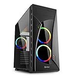 HIGHEND-MAINBOARD-UNTERSTÜTZUNG: Der NIGHT SHARK unterstützt neben gängigen ATX-Mainboards auch den größeren E-ATX-Formfaktor.