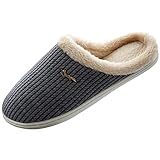 E panda Pantuflas - Unisex Zapatillas Calentitas Suela TPR Antideslizante...