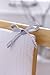 Clair de Lune Stardust Rocking Crib/ Cradle Quilt and Bumper Set (White)