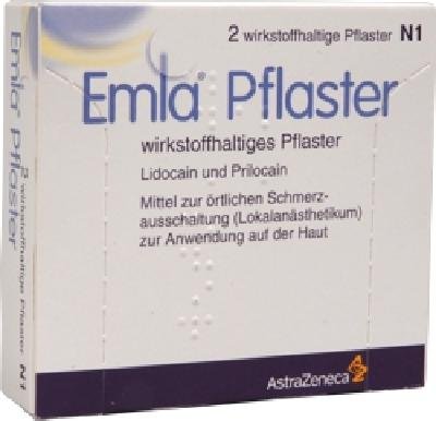 Emla Pflaster 2X1 stk
