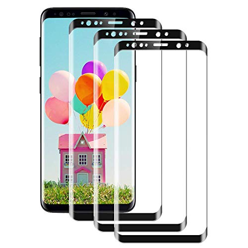 AJJHOMER Ajjjhomer - Protector de Pantalla para Samsung Galaxy S9 Plus [sin Burbujas, dureza 9H, antiarañazos]