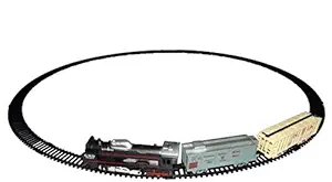 Mahvi Toys Battery Operated Train with Head Light (Black)