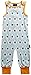 Maxomorra Unisex Baby WI5B-M087 Playsuit Polar Bear 74/80 Animal Print Tracksuit, White (White/Blue), 9-12 Months (Manufacturer Size:74/80)