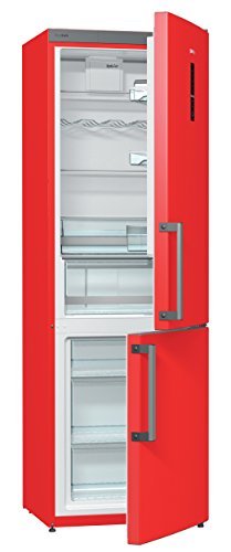 Gorenje RK 6193 LRD Khl-Gefrier-Kombination / A+++ / Hhe 185 cm / Khlen: 227 L / Gefrieren: 95 L / fire red / TouchControl-Display / FrostLess / Colour Edition