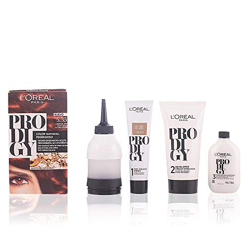 L'Oreal Paris Prodigy Coloración Permanente, Tono Chocolate 5.35 - 180 g