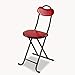 Produktbild ch-AIR Klappstuhl (35.5 * 35 * 76cm) PVC-Gewebe-Computerstuhlhaushalts-Plastikstuhlspeisesessel-Bürostuhlfreizeitstuhl-beweglicher Stuhltrainingsstuhl