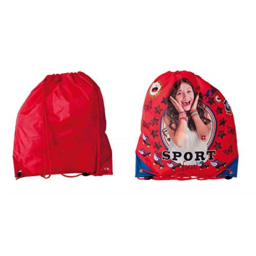 FACTORYCR- Saco dld-712 Soy Luna 38x34 cms, Multicolor, 34x38x13,5