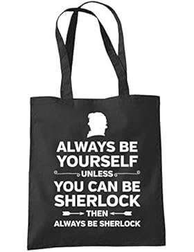 clothinx Einkaufstasche Always Be Sherlock