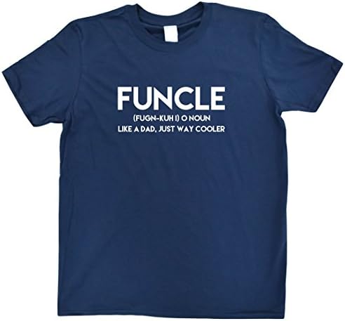 SubWorks ltd Funcle T Shirt Funny Gift Present For Fun Uncle Birthday Christmas Xmas (XX-Large, Navy)
