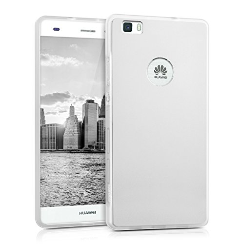 kwmobile Funda Protectora r gida para Huawei P8 Lite 2015 con Parte Trasera de Aluminio y Marco de Silicona TPU - Carcasa en Plata reviews kwmobile Funda Protectora r gida para Huawei P8 Lite 2015 con Parte Trasera de Aluminio y Marco de Silicona TPU - Carcasa en Plata