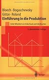 Image de Einführung in die Produktion (Springer-Lehrbuch)