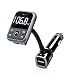 Produktbild BESTEK FM Transmitter Wireless Bluetooth KFZ Radio Adapter Autoladegerät für Freisprechen und MP3-Player mit 3,5 mm Audio-Anschluss