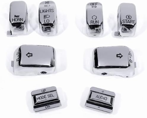 Switch covers Chrome for Harley Davidson Touring Electra Glide Classic FLHTC
