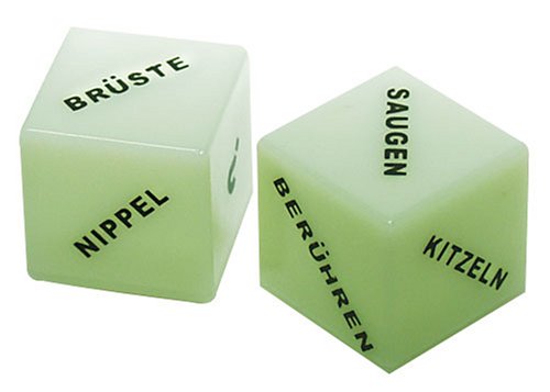 Preisvergleich Produktbild Würfel Glow in the dark