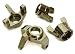 Produktbild Integy RC Model Hop-ups OBM-1342GUN Billet Machined Steering Blocks & Caster Blocks for Axial 1/10 Wraith