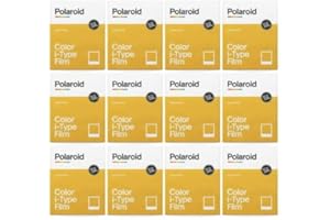 Polaroid Originals 4965 Color i-Type Film, Pellicola Istantanea ottimizzata per le fotocamere i-Type, 96 foto, 12 pezzi