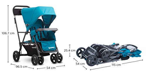 Joovy Caboose Ultralight Graphite Stand-On Tandem Pushchair (Black)