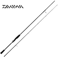 Daiwa caña de pesca Ninja Laguna para Spinning (Mar Lago Río Torrente Barco de carbono 2 piezas, 70M