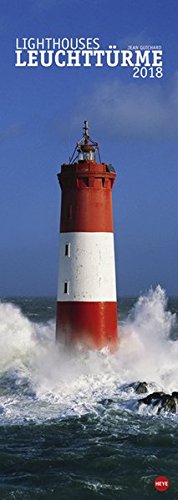 Preisvergleich Produktbild Jean Guichard Leuchttürme Vertical - Kalender 2018