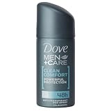 5Pack Dove Men + Care Travel Deodorant Spray Clean Comfort 5x 35ml