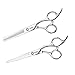 Produktbild King&Charles High-end professional hairdressing scissors 6.5 inch- 1 Straight Edge Hair Scissor 1 Texturizing Thinning Shears