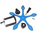 Produktbild Kamer Stativ Flexibles Handy Stativ Krake Handystativ für IPhone Sumsung und Andere Android-Smartphone Gopro Kamera (Blau)