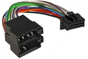 SOUND-WAY Cable Adaptateur Faisceau ISO autoradio Oxygen 16 pin connecteur